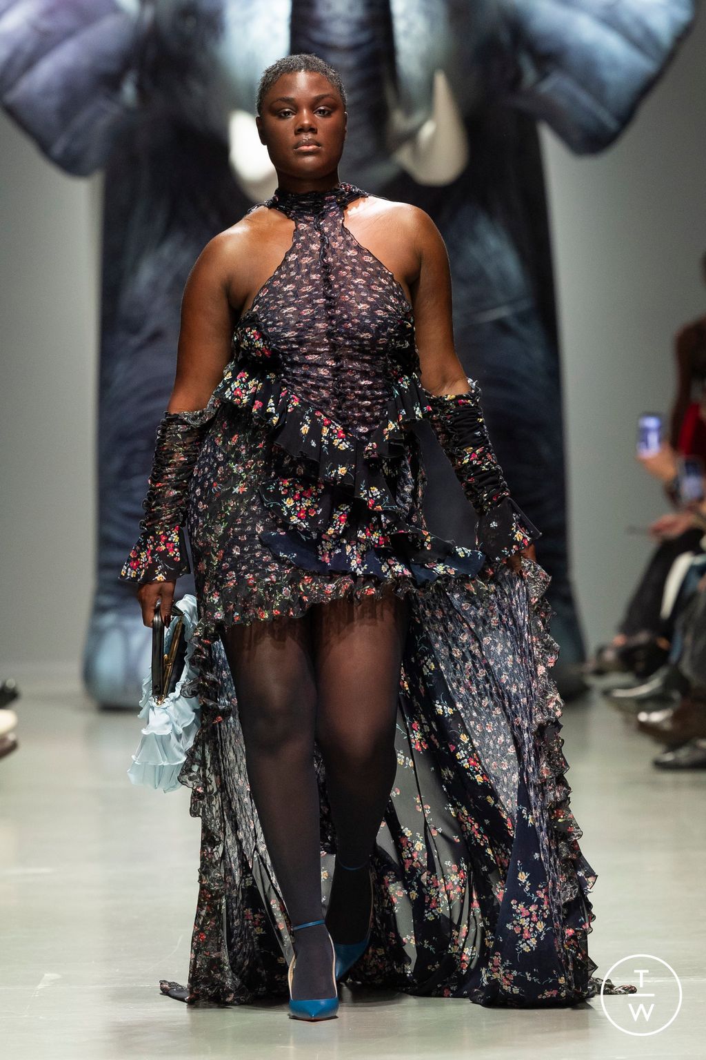 Fashion Week Paris Spring/Summer 2025 look 5 from the Ester Manas collection womenswear