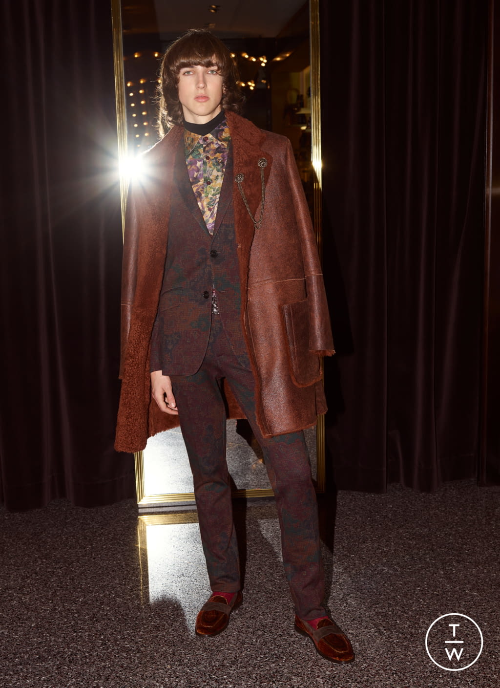 Fashion Week Milan Fall/Winter 2019 look 27 from the Etro collection menswear