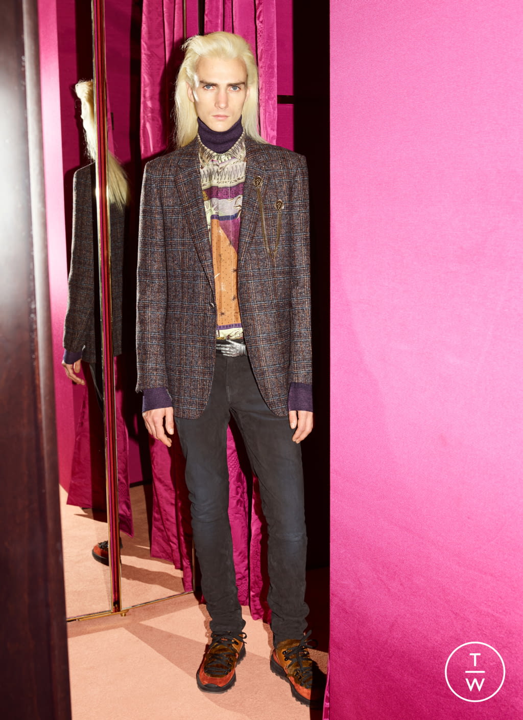 Fashion Week Milan Fall/Winter 2019 look 31 from the Etro collection menswear