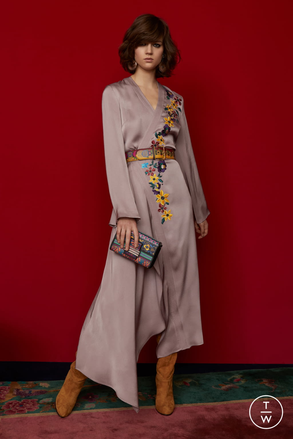 Fashion Week Milan Pre-Fall 2018 look 11 de la collection Etro womenswear