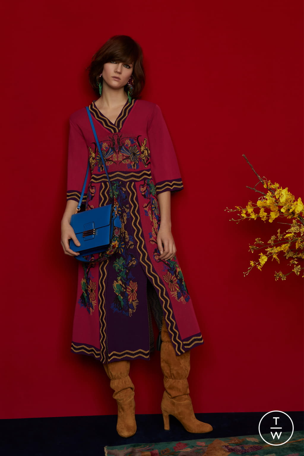 Fashion Week Milan Pre-Fall 2018 look 16 from the Etro collection 女装