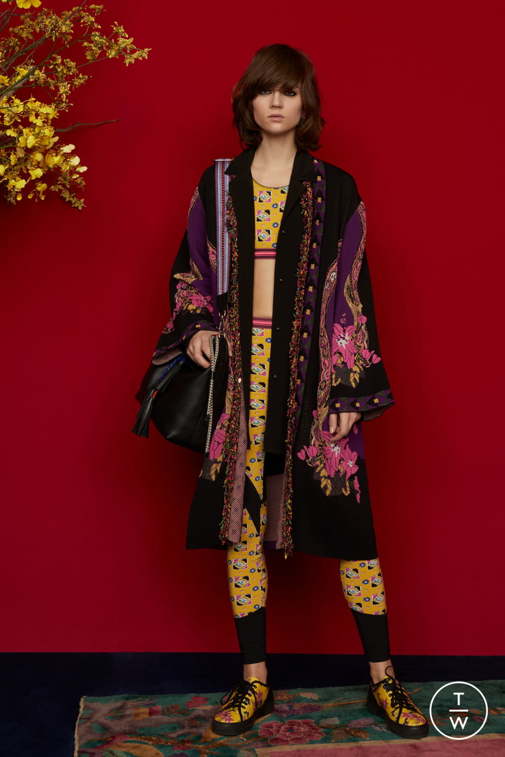 Fashion Week Milan Pre-Fall 2018 look 18 from the Etro collection womenswear