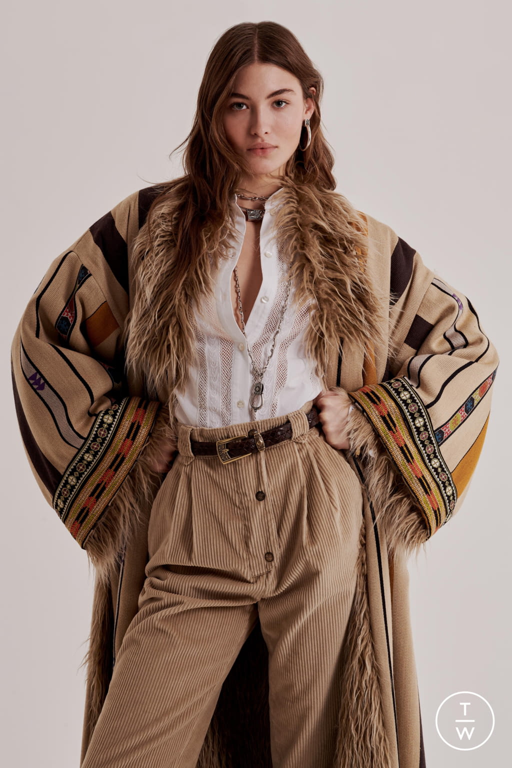 Fashion Week Milan Pre-Fall 2020 look 1 from the Etro collection womenswear