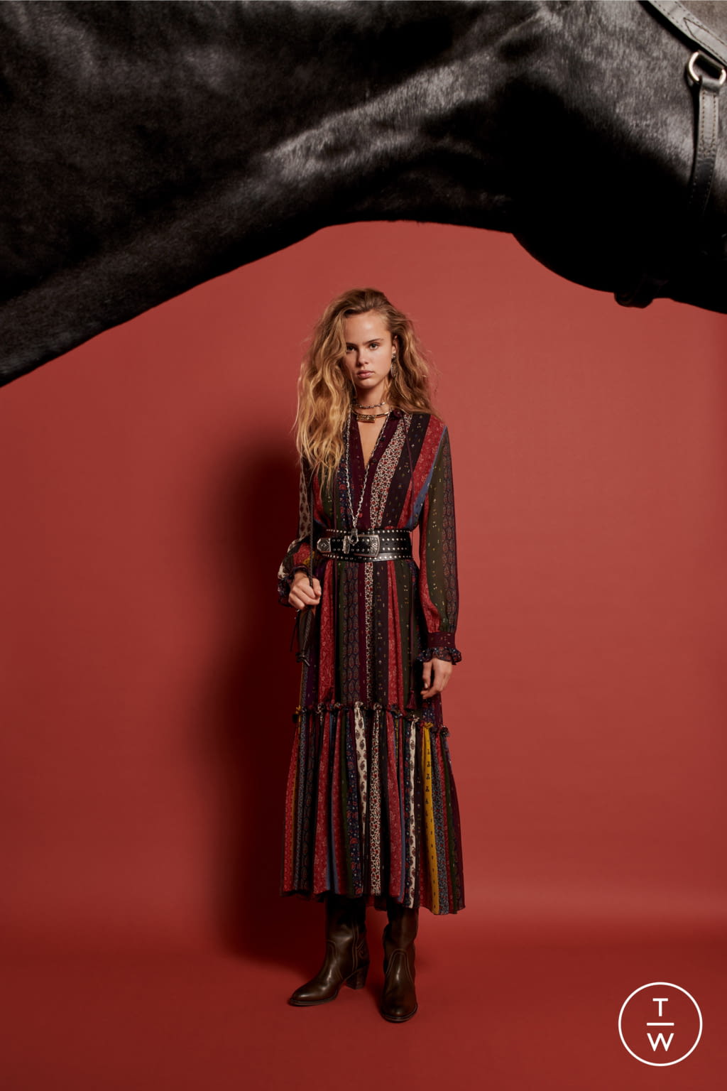 Fashion Week Milan Pre-Fall 2020 look 25 from the Etro collection womenswear