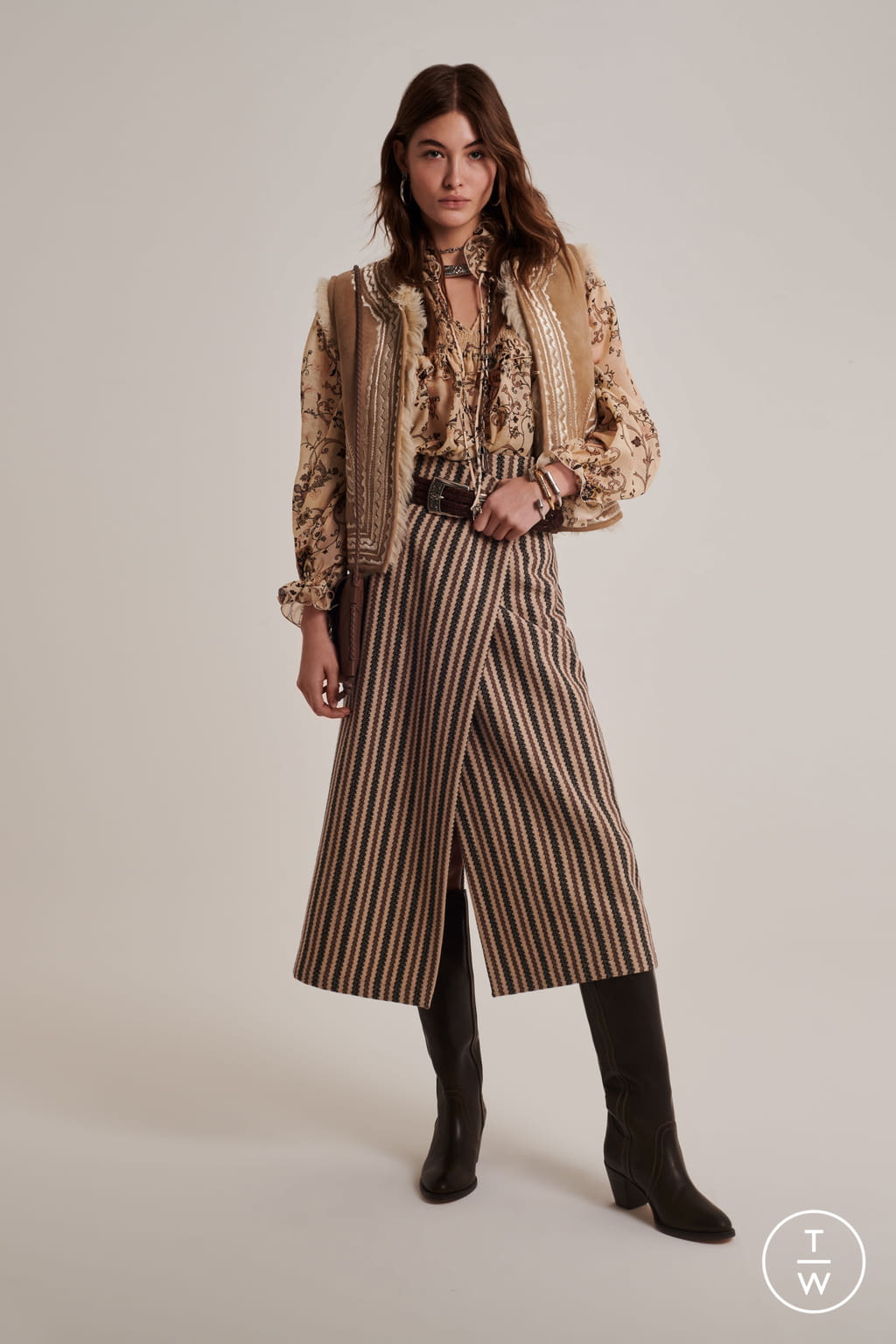 Fashion Week Milan Pre-Fall 2020 look 3 from the Etro collection 女装