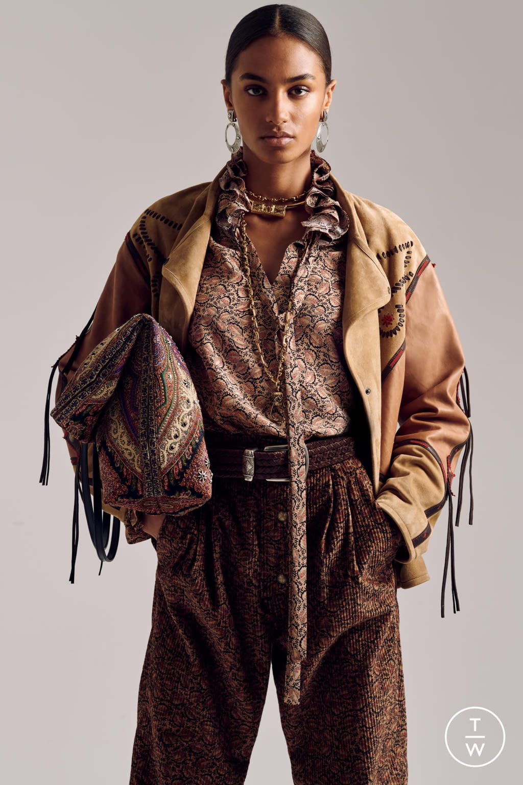 Fashion Week Milan Pre-Fall 2020 look 9 from the Etro collection womenswear