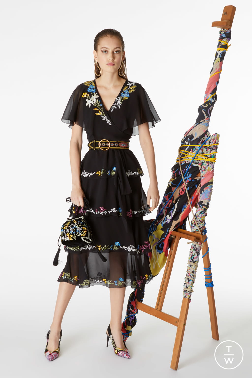 Fashion Week Milan Pre-Fall 2019 look 13 from the Etro collection womenswear