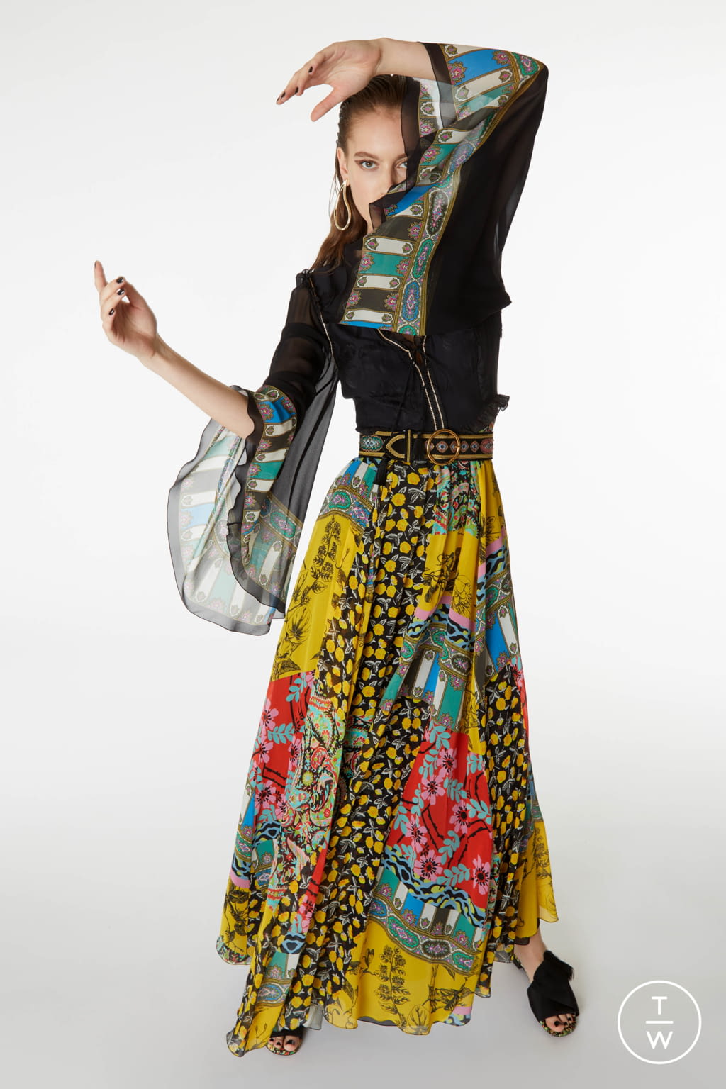 Fashion Week Milan Pre-Fall 2019 look 14 from the Etro collection womenswear