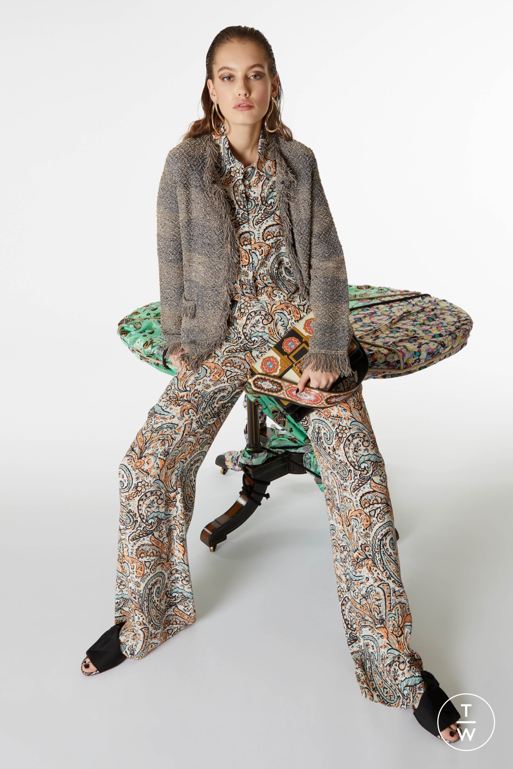 Fashion Week Milan Pre-Fall 2019 look 20 from the Etro collection womenswear