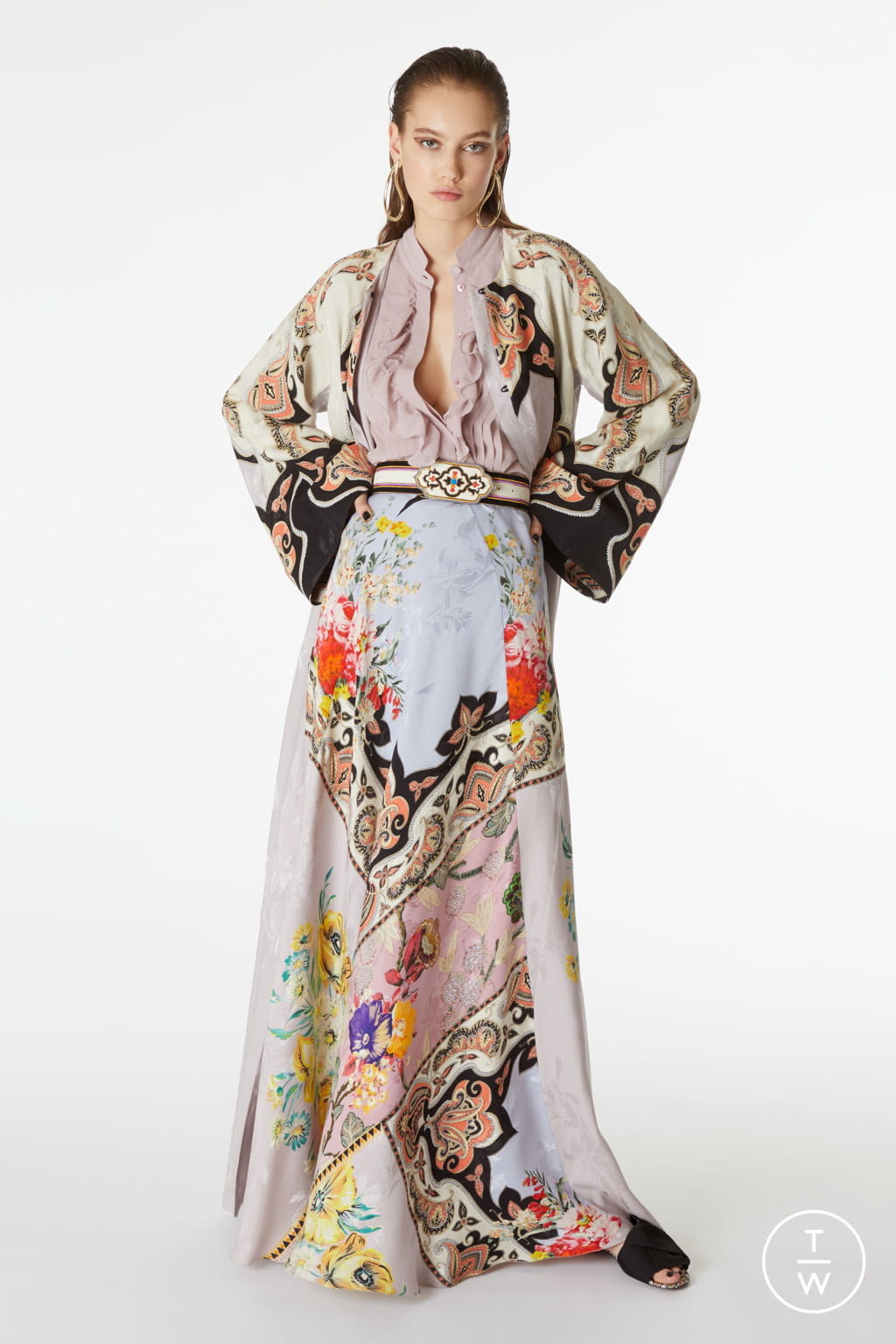 Fashion Week Milan Pre-Fall 2019 look 21 from the Etro collection womenswear