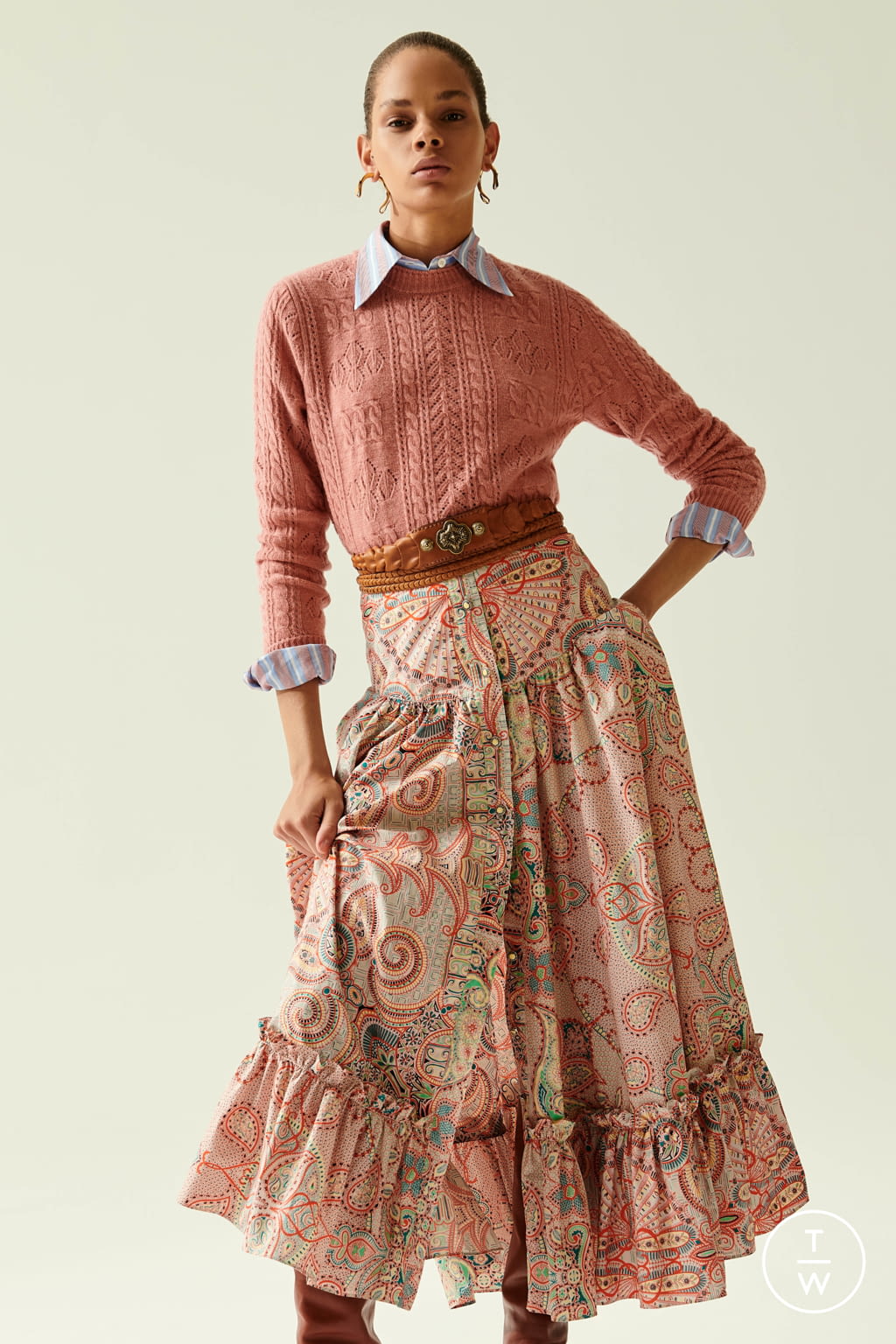 Fashion Week Milan Resort 2020 look 14 from the Etro collection womenswear