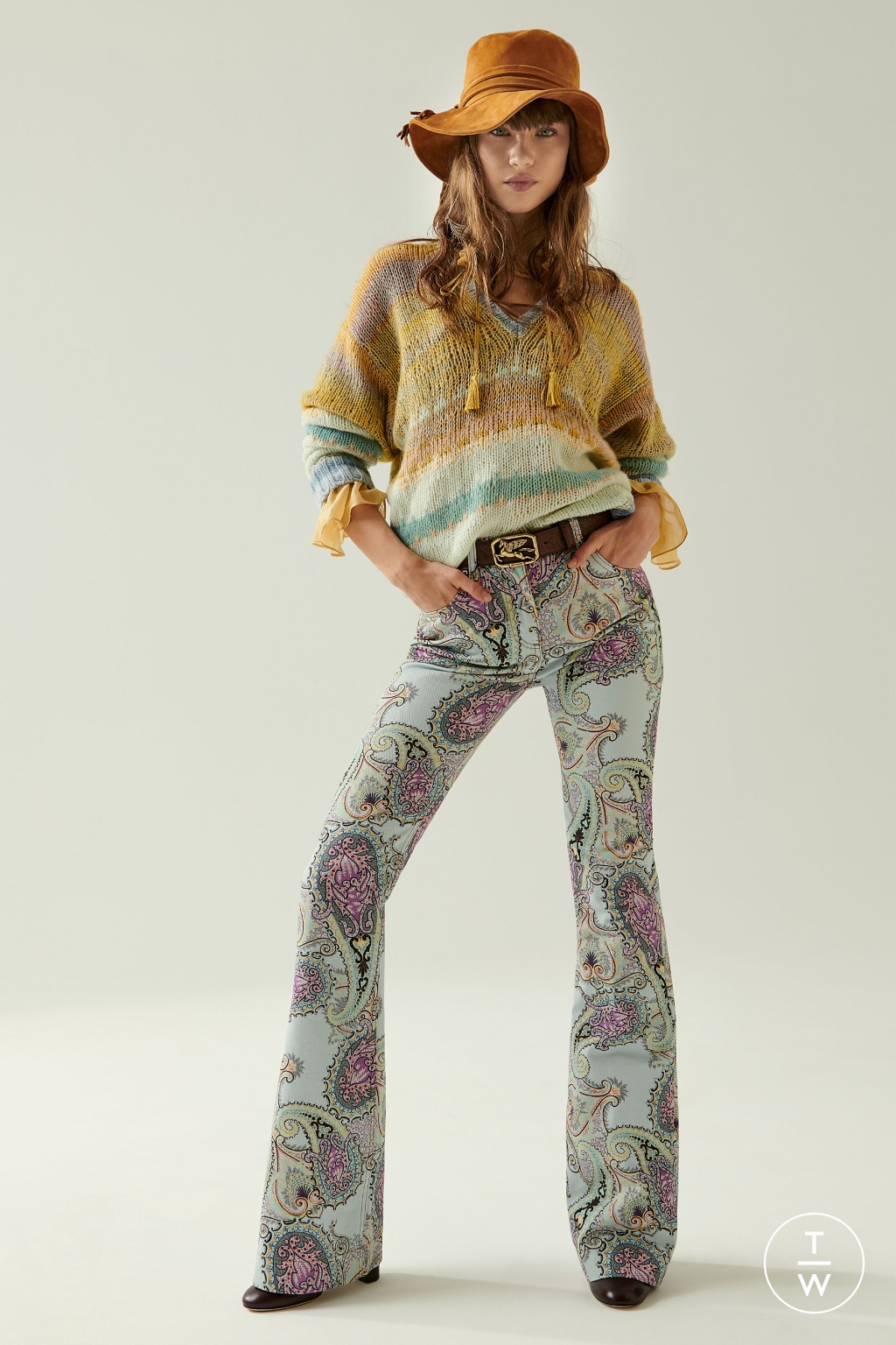 Fashion Week Milan Resort 2020 look 15 from the Etro collection womenswear
