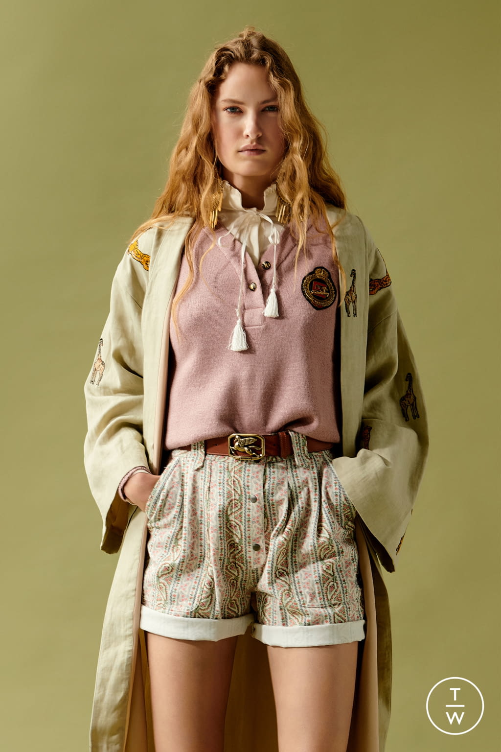 Fashion Week Milan Resort 2020 look 24 from the Etro collection 女装