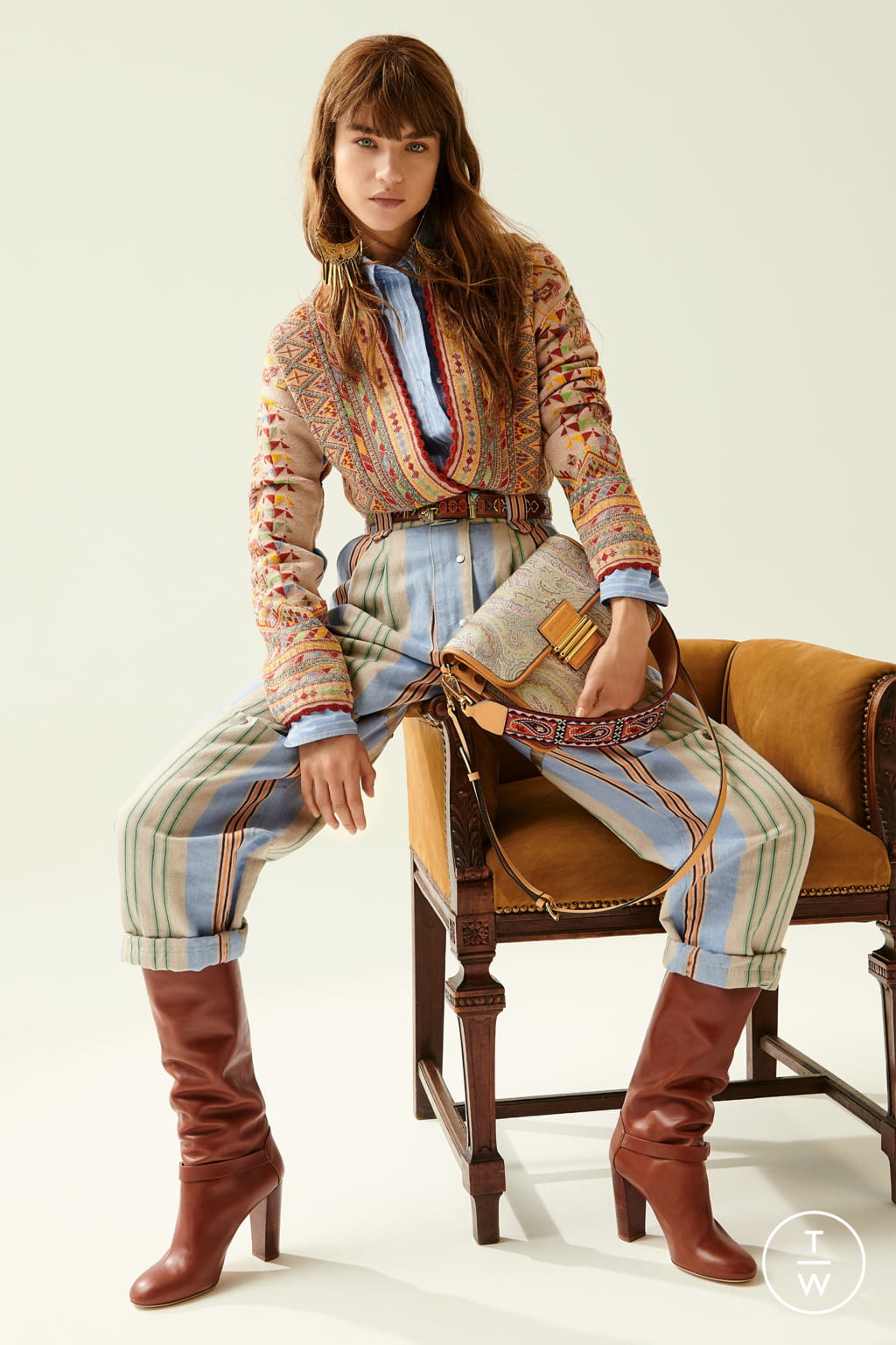 Fashion Week Milan Resort 2020 look 28 from the Etro collection womenswear