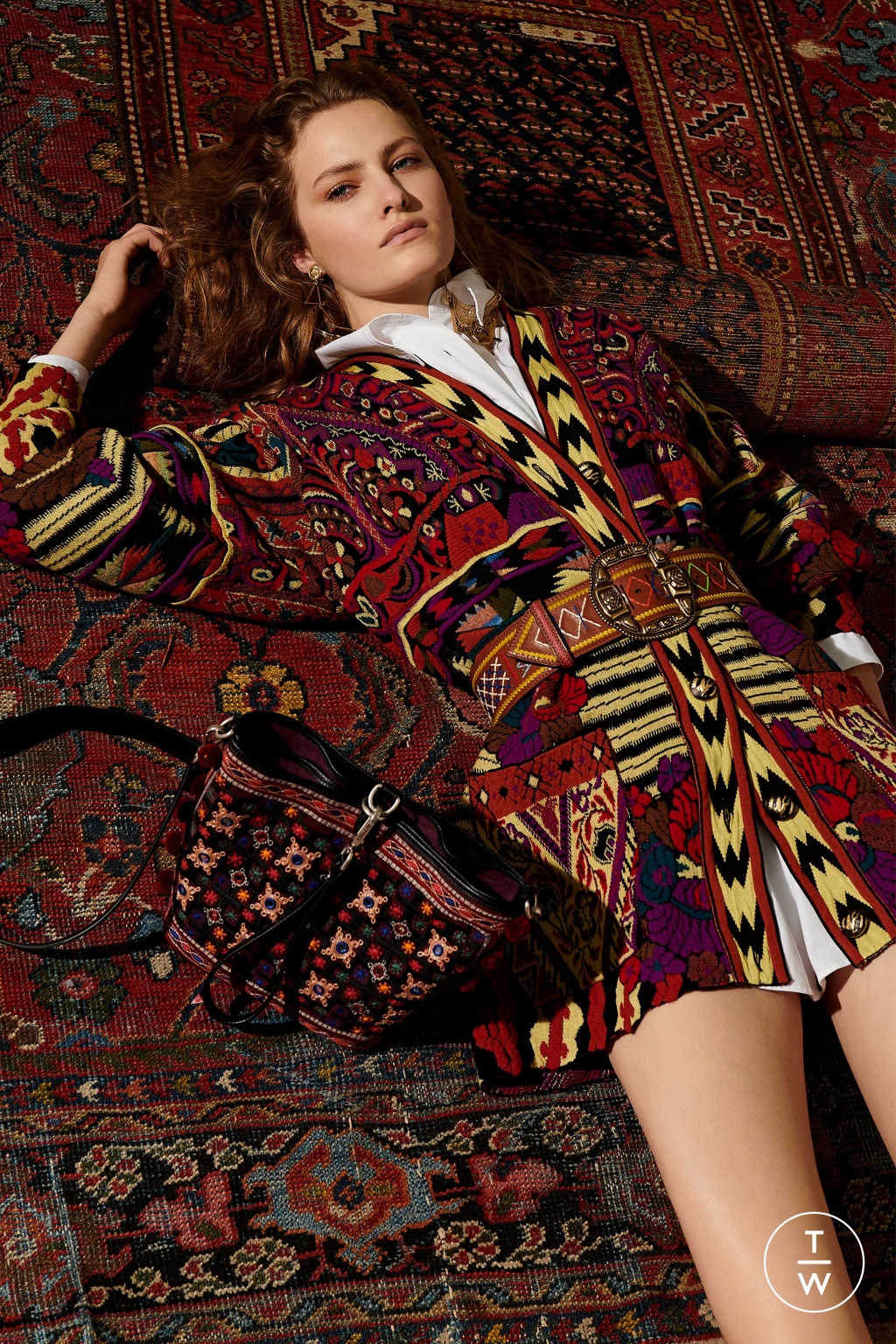 Fashion Week Milan Resort 2020 look 34 from the Etro collection womenswear