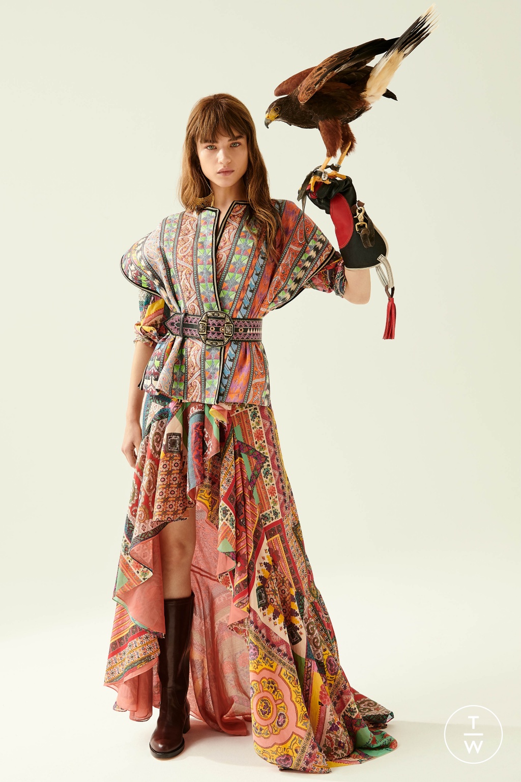 Fashion Week Milan Resort 2020 look 35 from the Etro collection womenswear