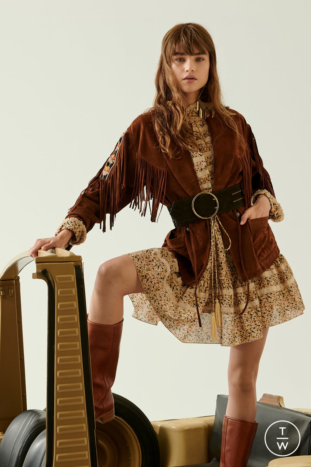 Fashion Week Milan Resort 2020 look 7 from the Etro collection womenswear