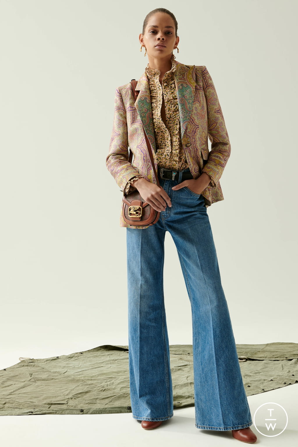 Fashion Week Milan Resort 2020 look 8 from the Etro collection womenswear