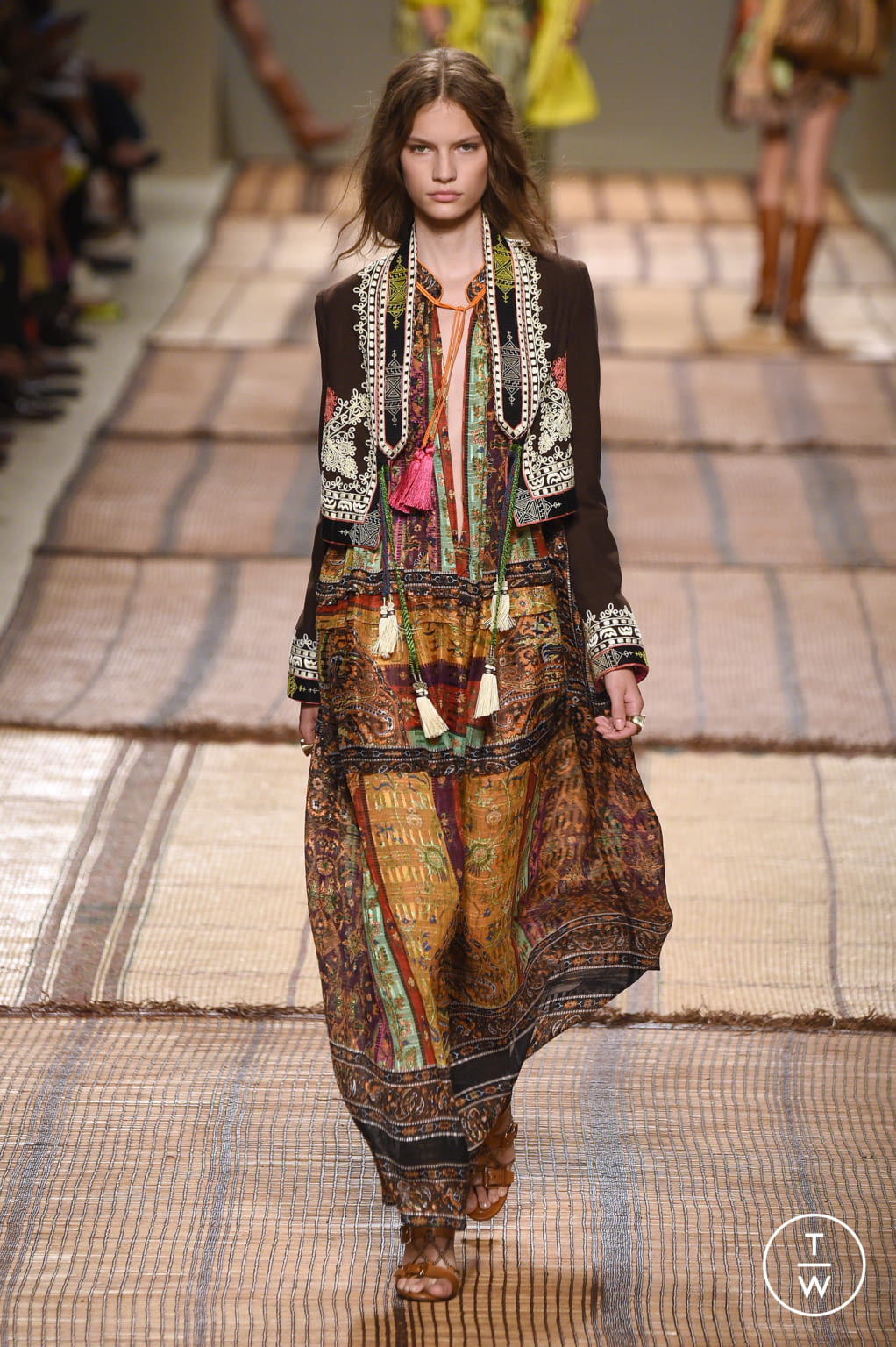 Fashion Week Milan Spring/Summer 2017 look 27 from the Etro collection 女装