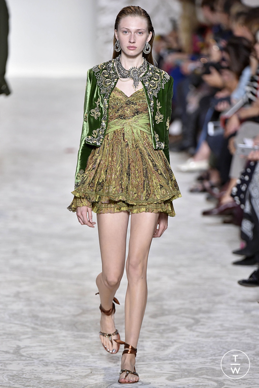 Fashion Week Milan Spring/Summer 2018 look 66 from the Etro collection 女装