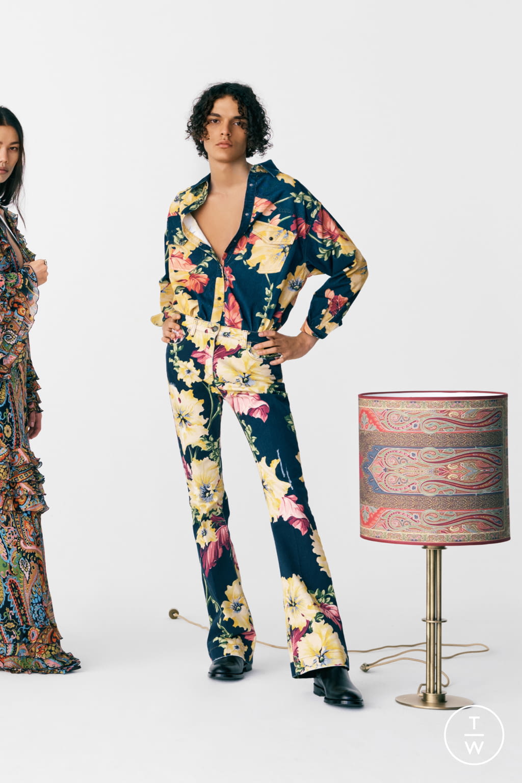 Fashion Week Milan Pre-Fall 2021 look 10 from the Etro collection 女装