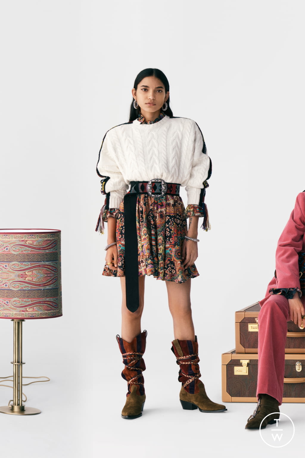 Fashion Week Milan Pre-Fall 2021 look 11 from the Etro collection womenswear