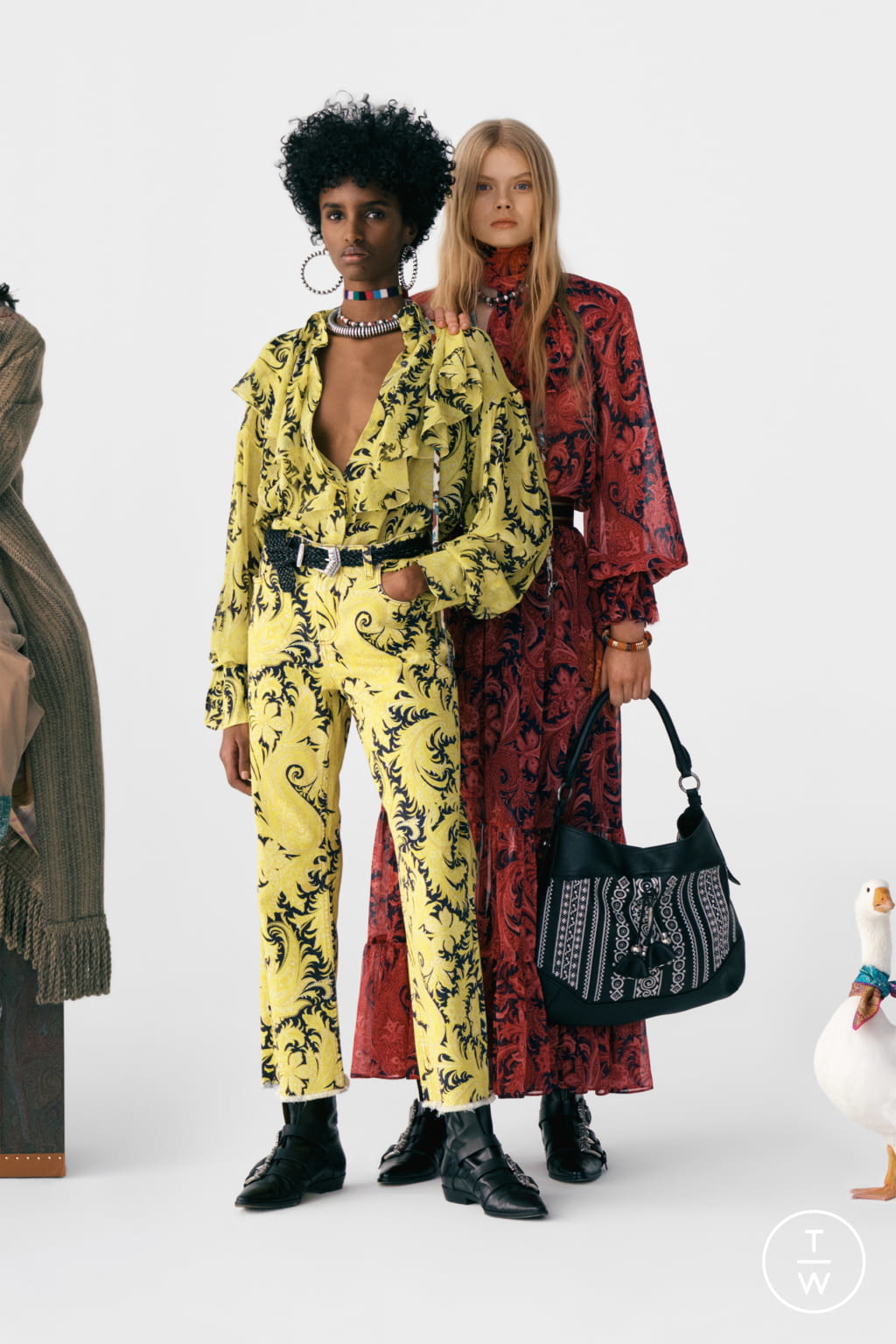 Fashion Week Milan Pre-Fall 2021 look 16 de la collection Etro womenswear