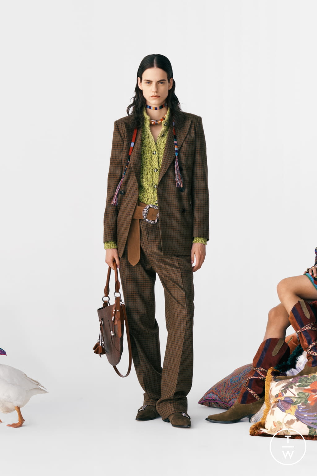 Fashion Week Milan Pre-Fall 2021 look 17 from the Etro collection womenswear