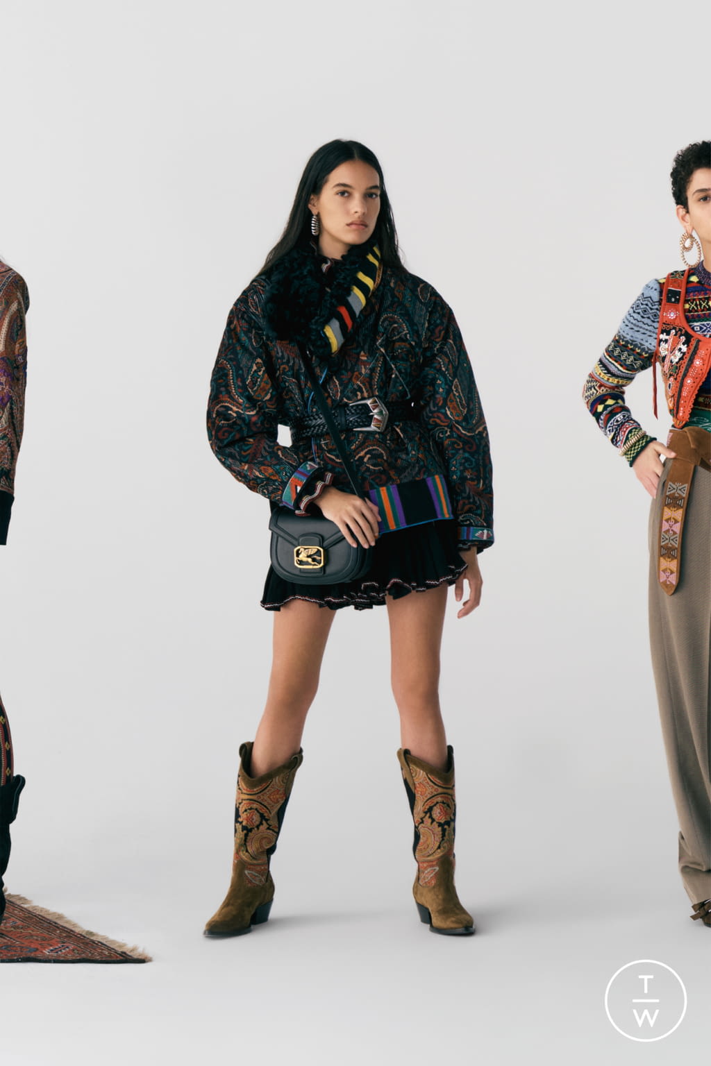 Fashion Week Milan Pre-Fall 2021 look 25 from the Etro collection womenswear