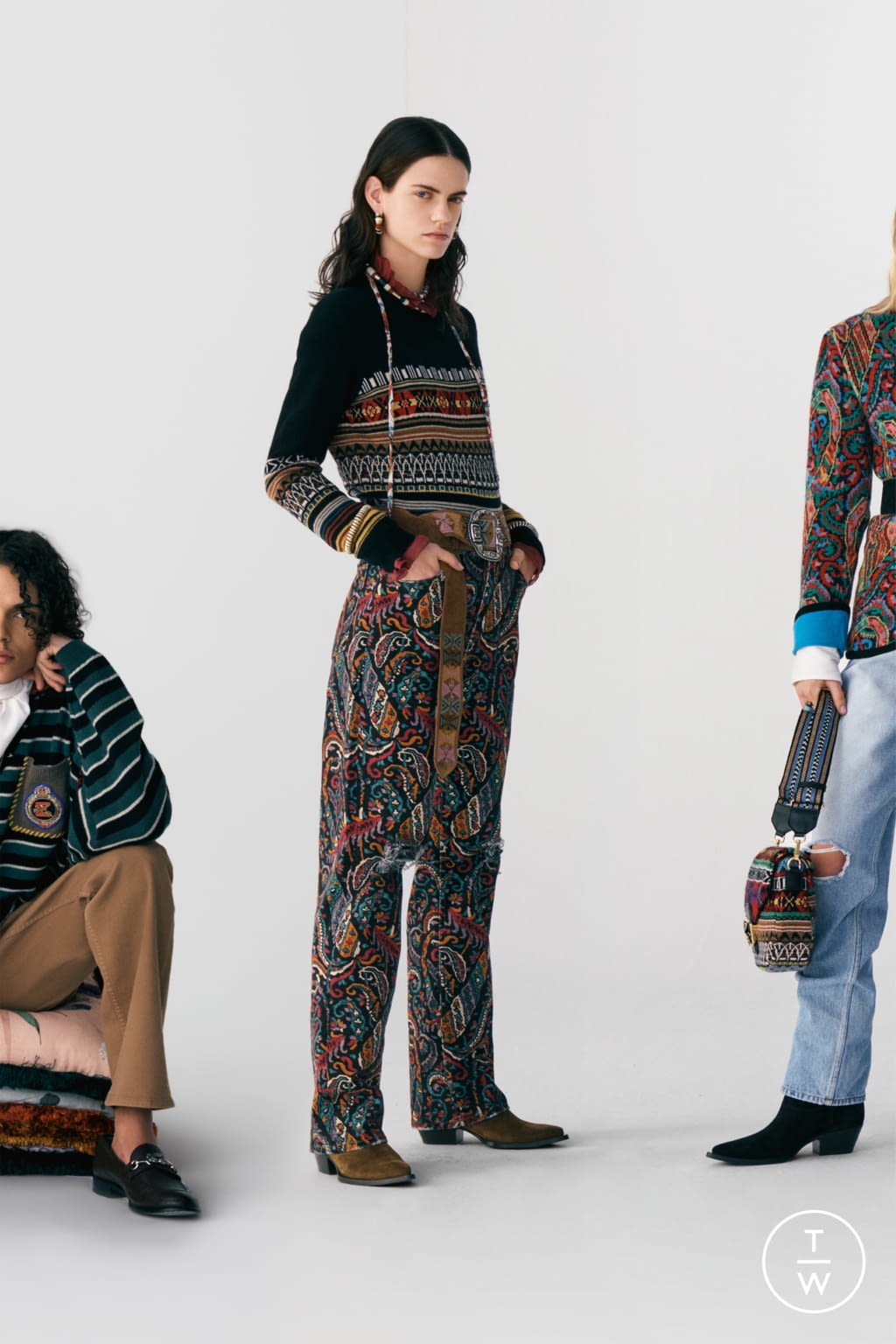 Fashion Week Milan Pre-Fall 2021 look 29 from the Etro collection 女装