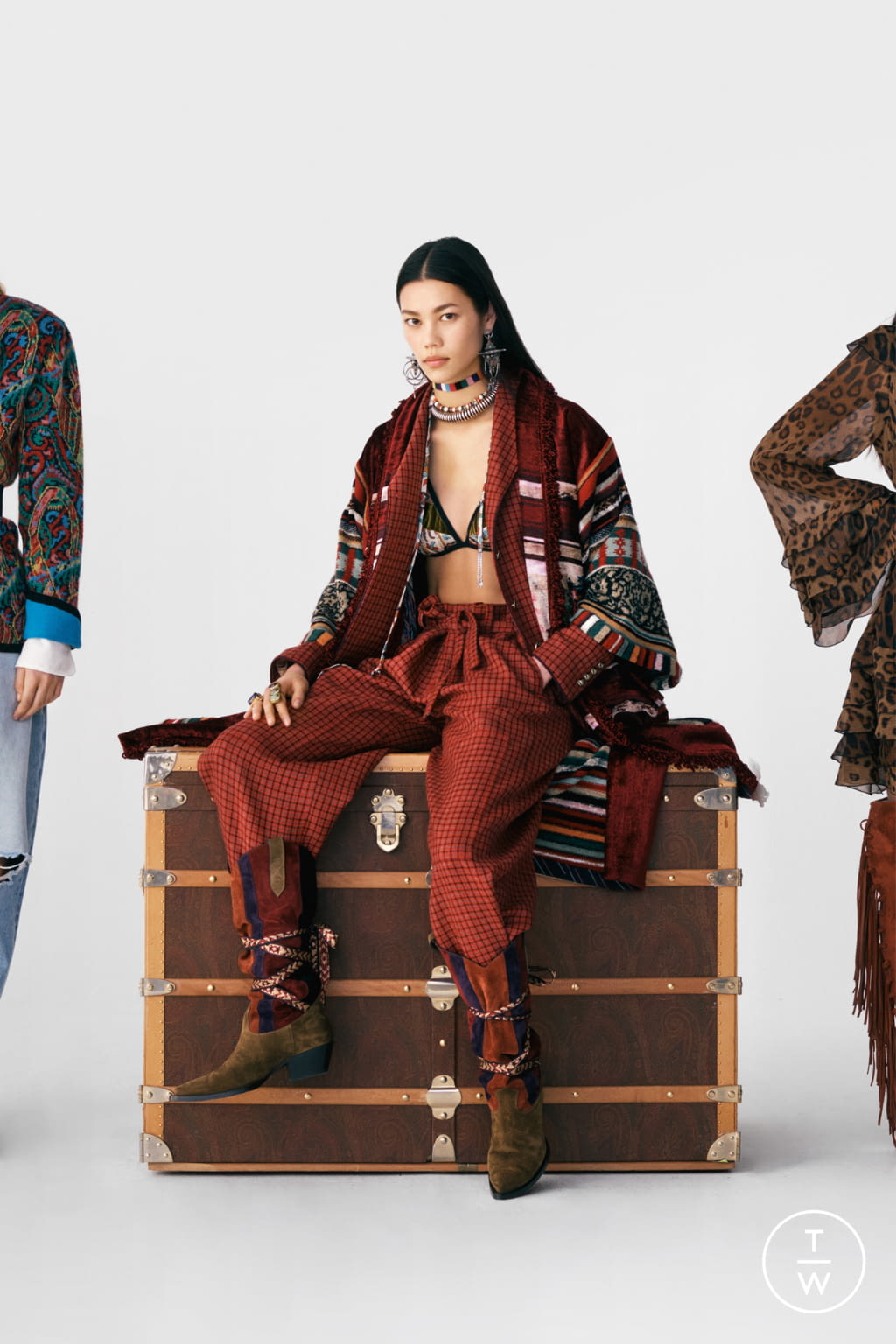 Fashion Week Milan Pre-Fall 2021 look 31 from the Etro collection 女装