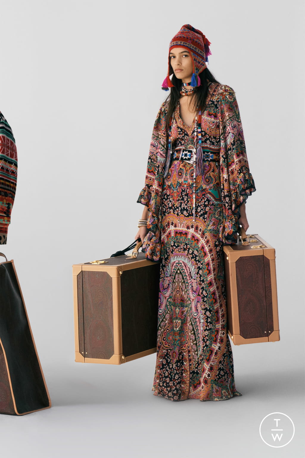 Fashion Week Milan Pre-Fall 2021 look 34 from the Etro collection womenswear