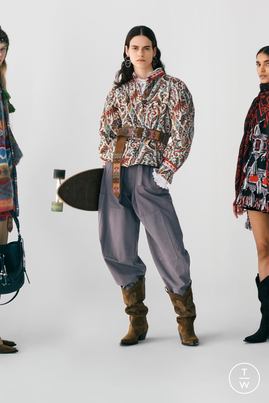 Fashion Week Milan Pre-Fall 2021 look 39 from the Etro collection womenswear