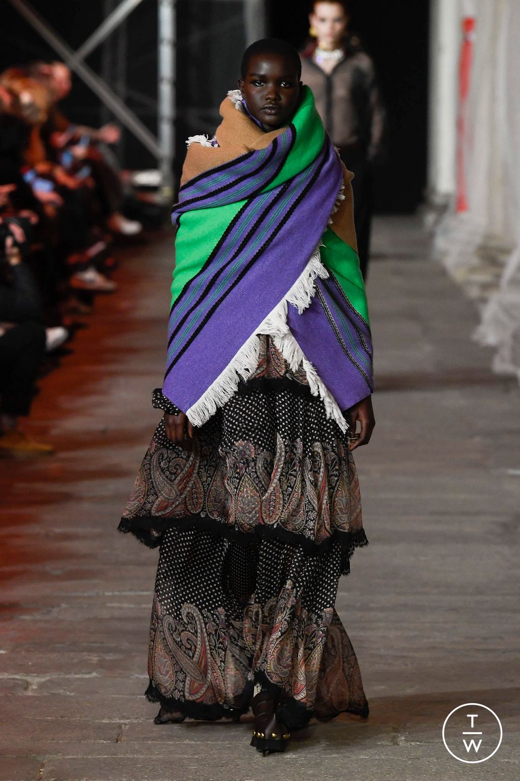 Fashion Week Milan Fall/Winter 2023 look 48 from the Etro collection womenswear