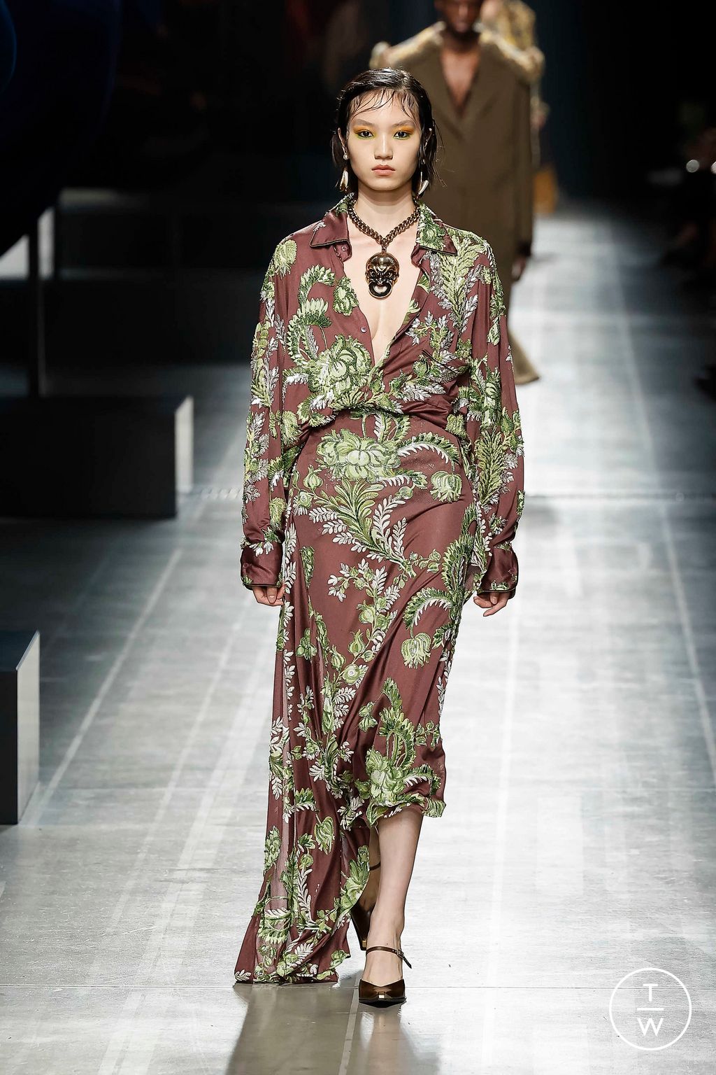 Fashion Week Milan Fall/Winter 2024 look 18 from the Etro collection womenswear