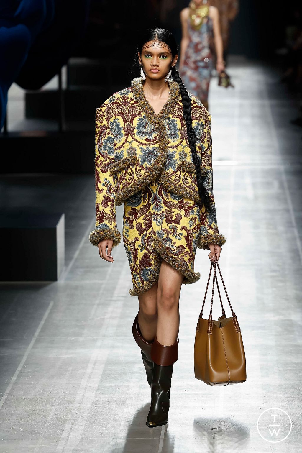 Fashion Week Milan Fall/Winter 2024 look 20 de la collection Etro womenswear