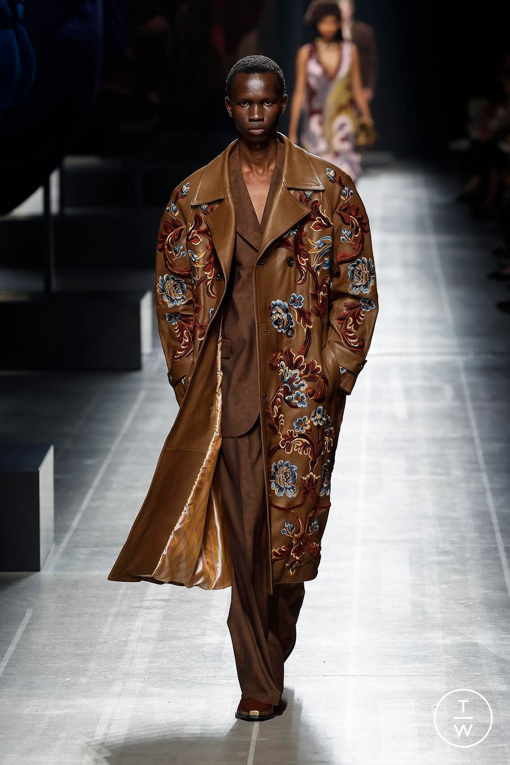 Fashion Week Milan Fall/Winter 2024 look 22 from the Etro collection womenswear