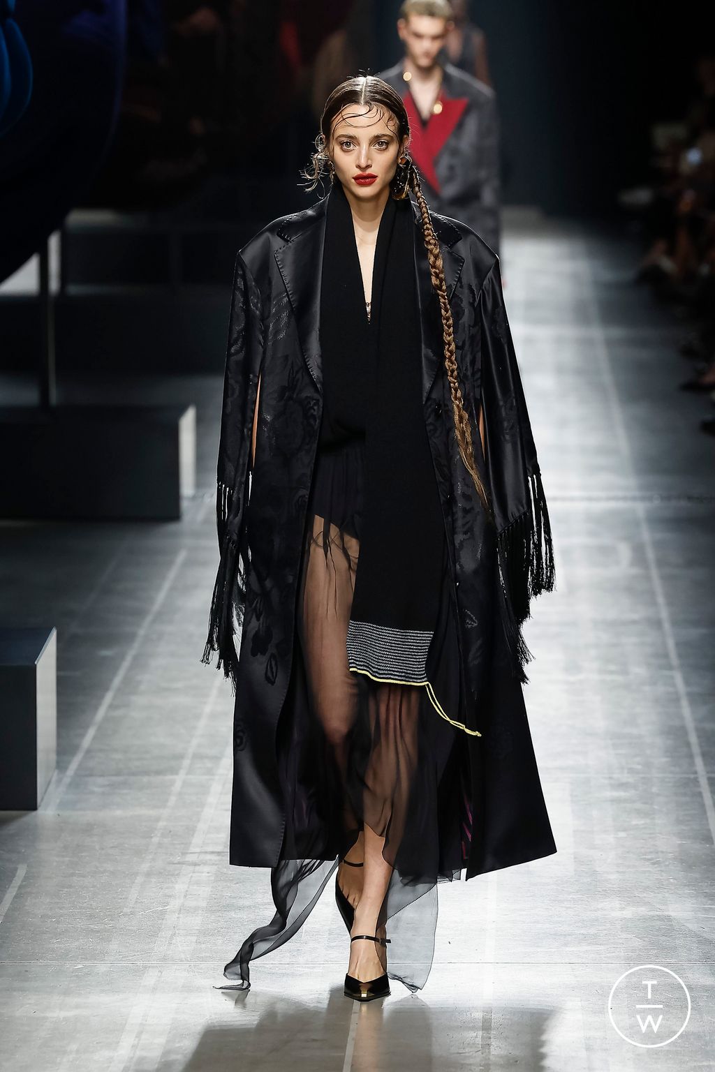Fashion Week Milan Fall/Winter 2024 look 40 from the Etro collection womenswear