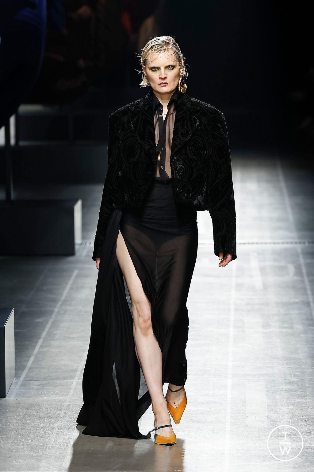Fashion Week Milan Fall/Winter 2024 look 54 from the Etro collection 女装