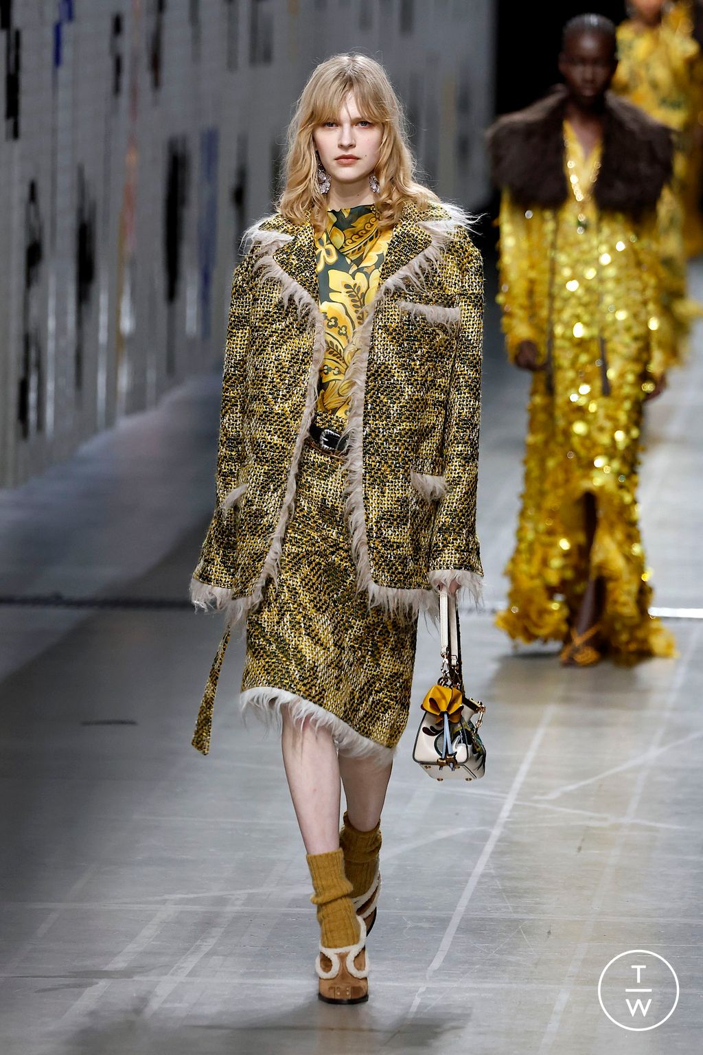 Fashion Week Milan Fall/Winter 2025 look 53 from the Etro collection womenswear