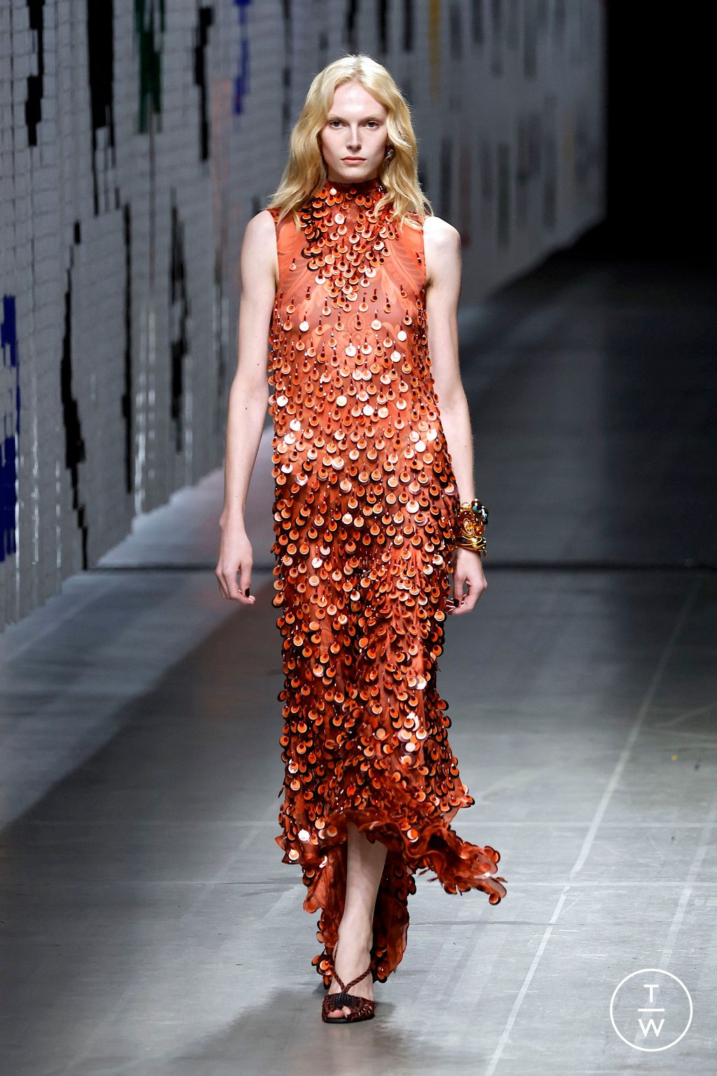 Fashion Week Milan Fall/Winter 2025 look 64 from the Etro collection womenswear