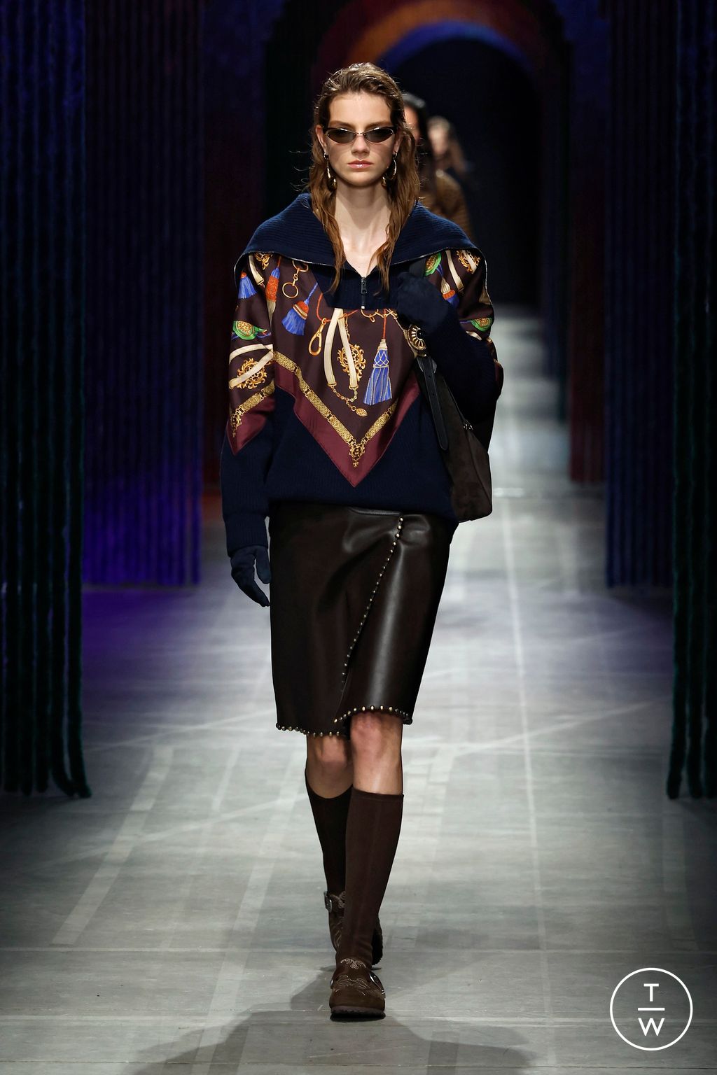 Fashion Week Milan Fall/Winter 2026 look 26 de la collection Etro womenswear