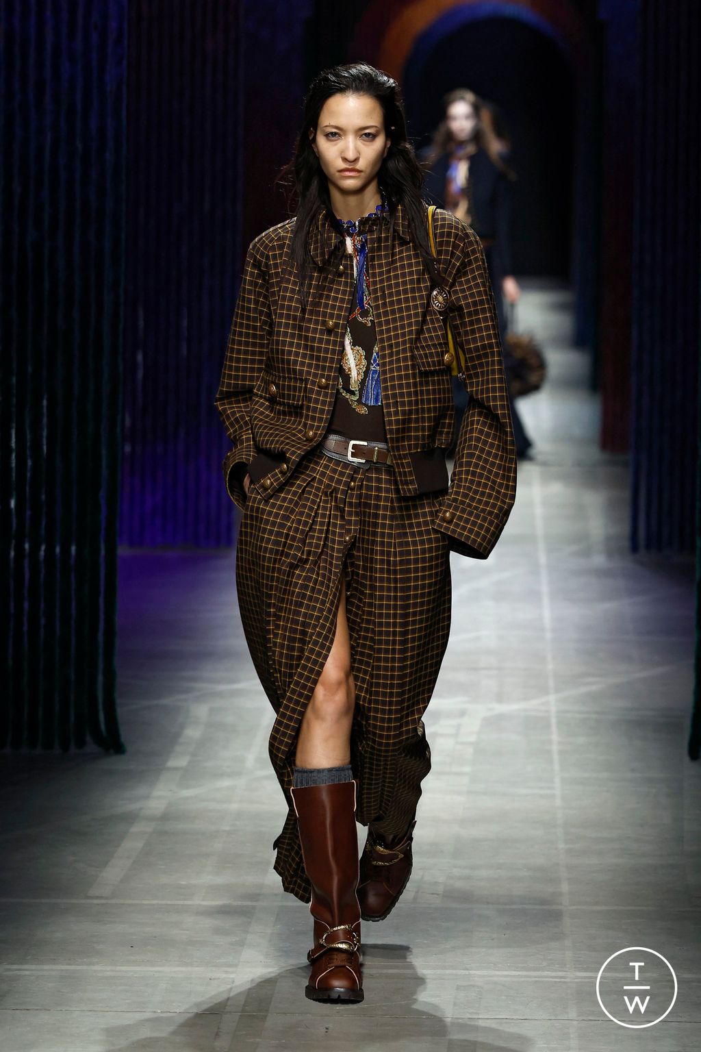 Fashion Week Milan Fall/Winter 2026 look 27 de la collection Etro womenswear
