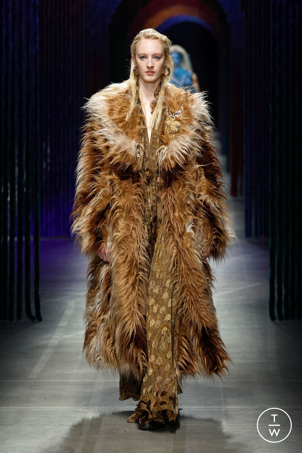 Fashion Week Milan Fall/Winter 2026 look 36 de la collection Etro womenswear