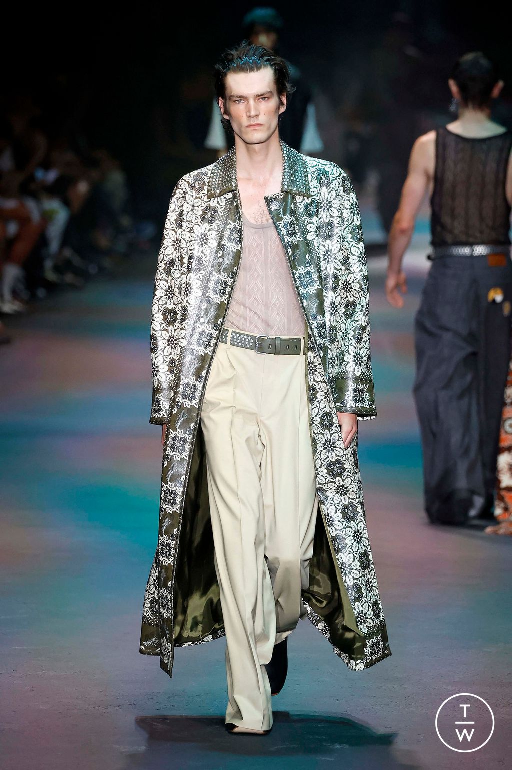 Fashion Week Milan Spring/Summer 2024 look 3 from the Etro collection menswear