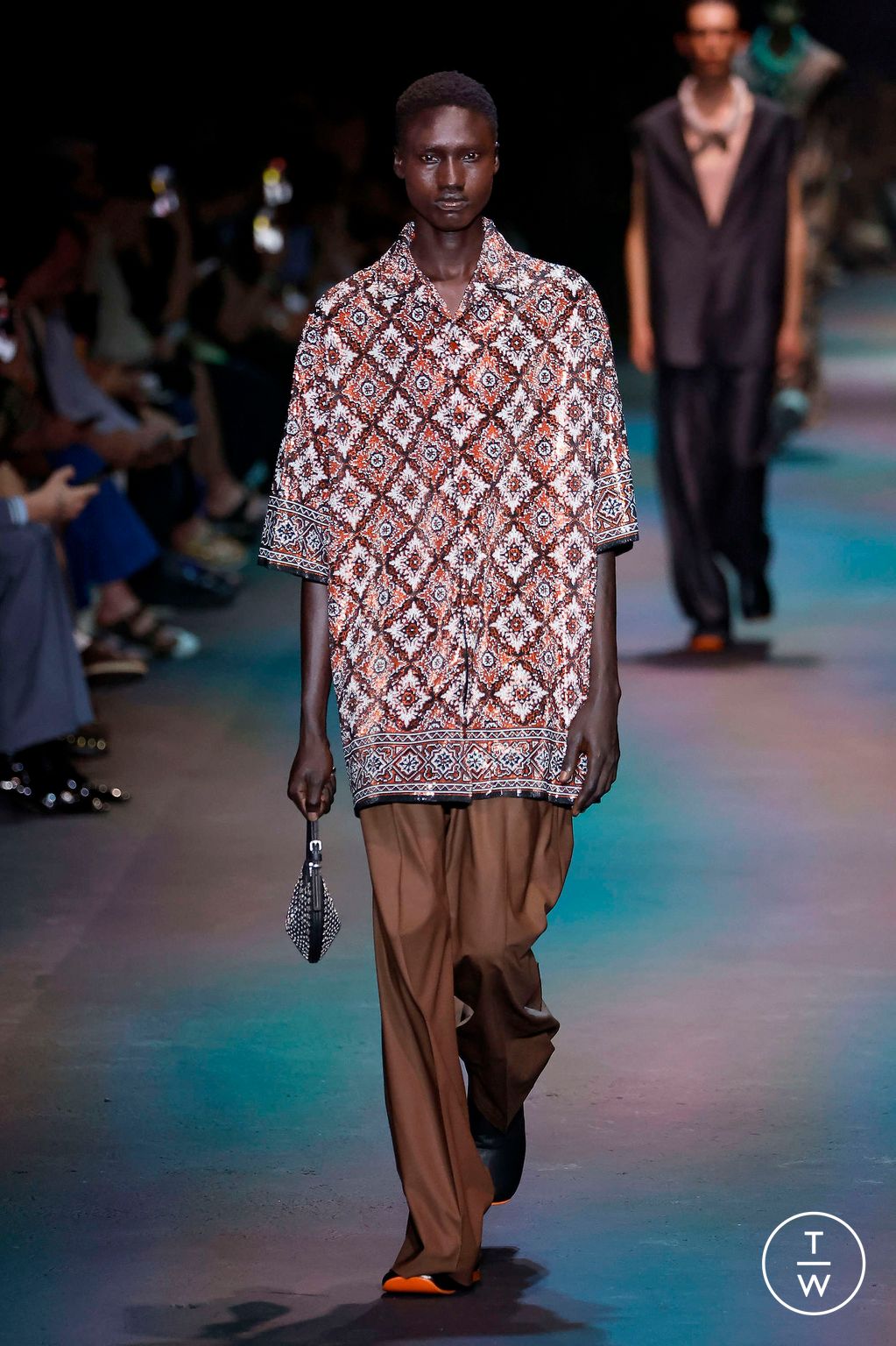 Fashion Week Milan Spring/Summer 2024 look 8 from the Etro collection menswear