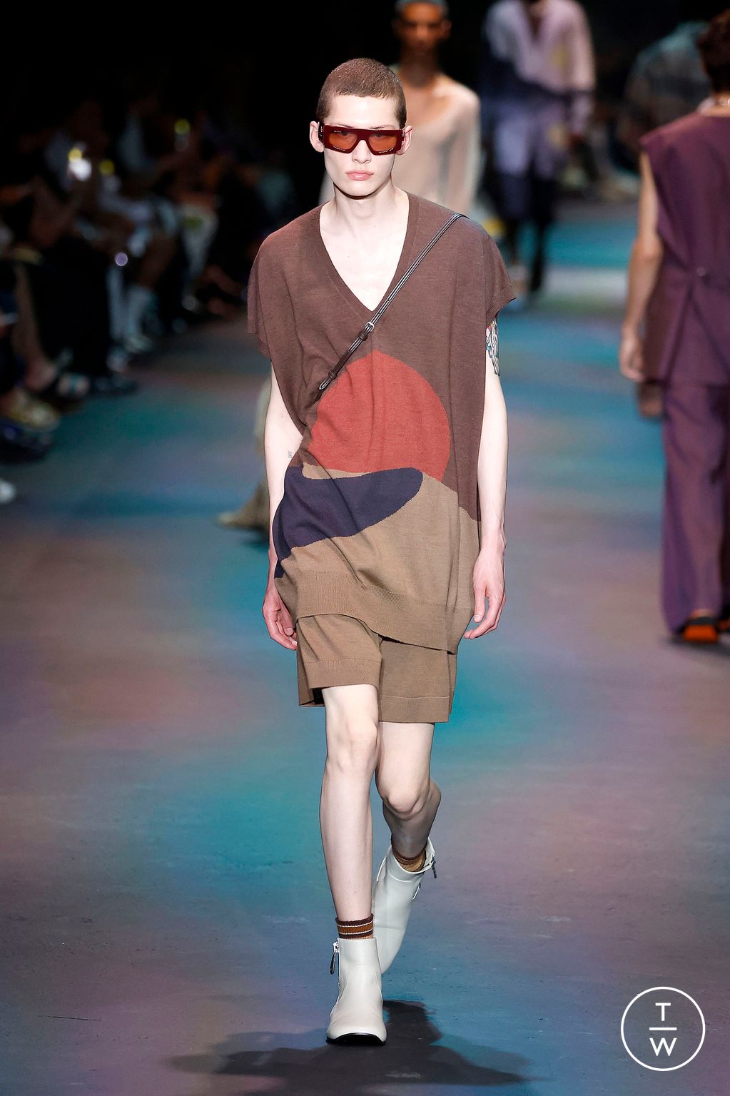 Fashion Week Milan Spring/Summer 2024 look 12 de la collection Etro menswear