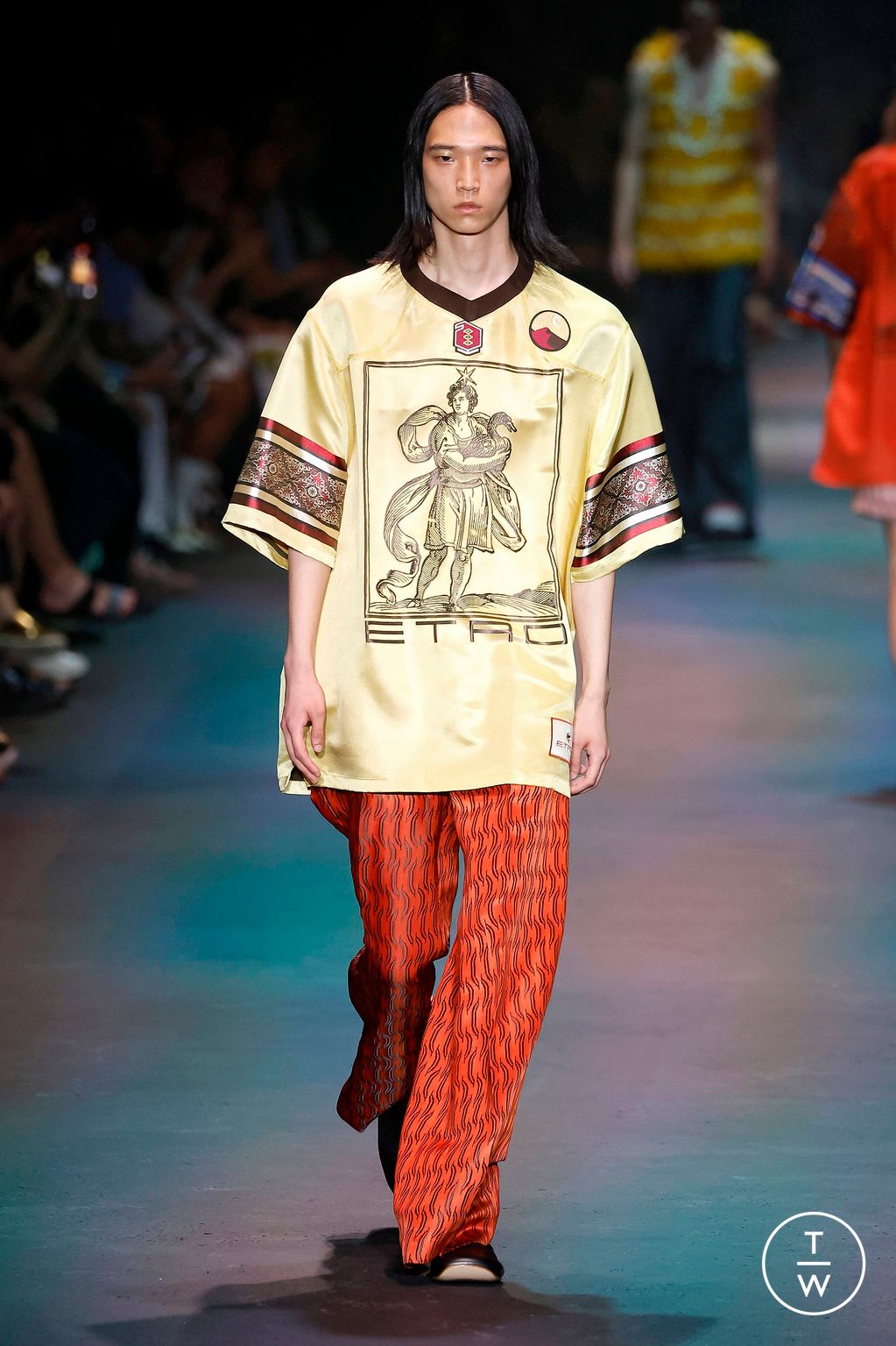Fashion Week Milan Spring/Summer 2024 look 31 from the Etro collection menswear