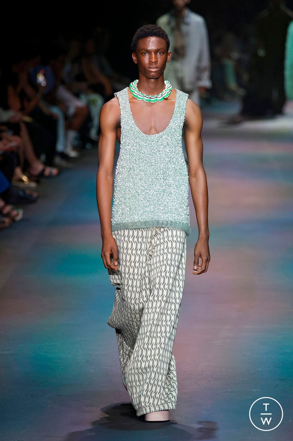 Fashion Week Milan Spring/Summer 2024 look 36 from the Etro collection 男装