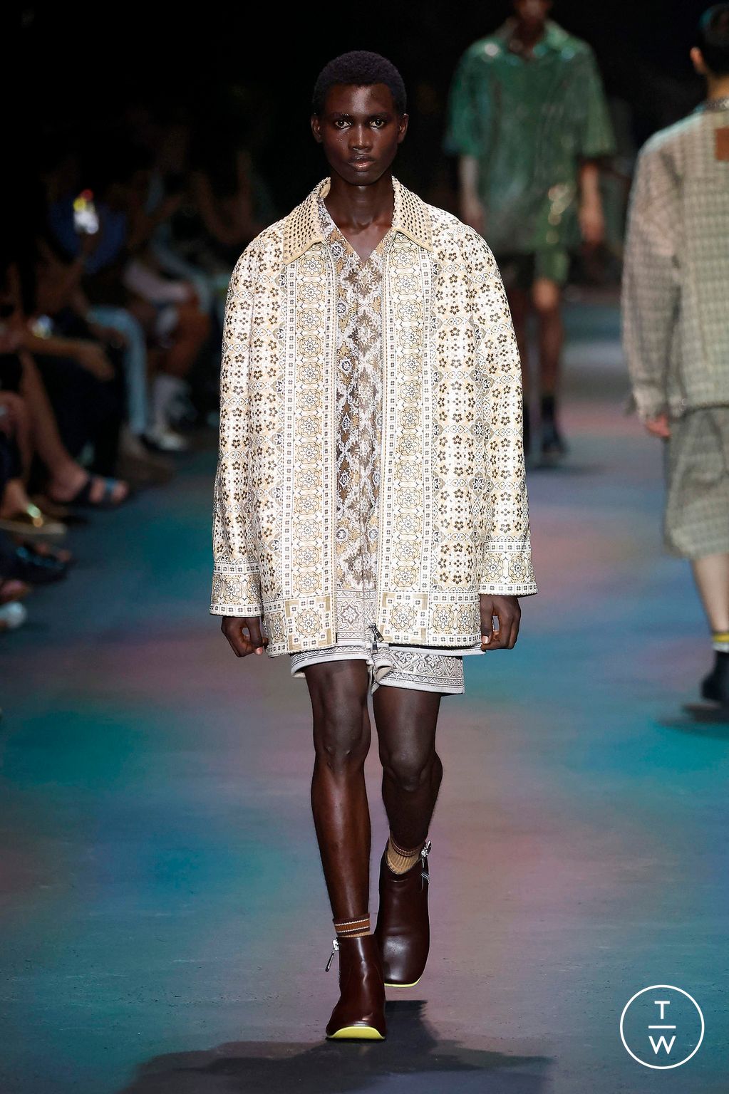 Fashion Week Milan Spring/Summer 2024 look 39 from the Etro collection menswear